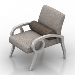 3D Armchair preview