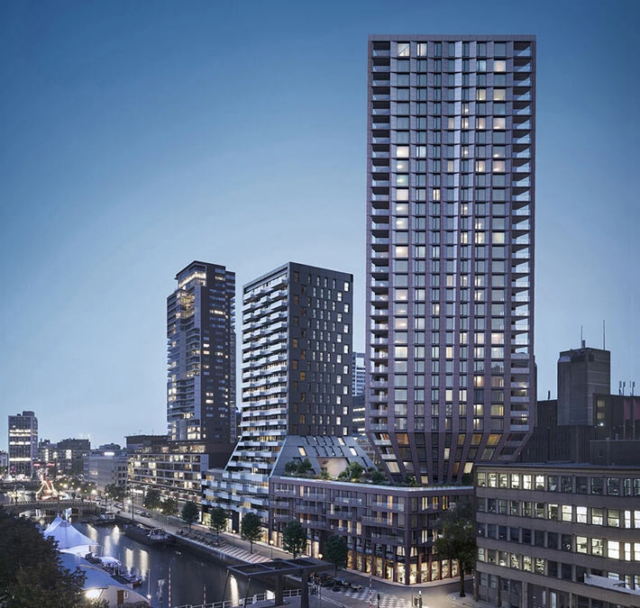 CasaNova tower, Rotterdam, the Netherlands