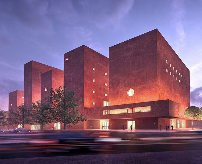 Africa Institute by Adjaye Associates, Sharjah, UAE
