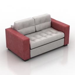 sofa ikea lennes 3D Model Preview #663a9306