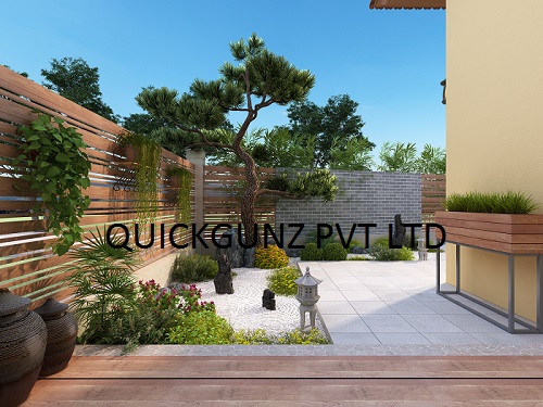 Architectural Home Design — Quickgunz Pvt Ltd — New Delhi, India