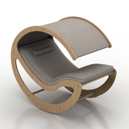 3D Rocking chair preview