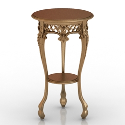 table modenese gastone 3D Model Preview #e2e8b3c1