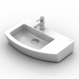 sink roca hall 327620000 3D Model Preview #863a90ac