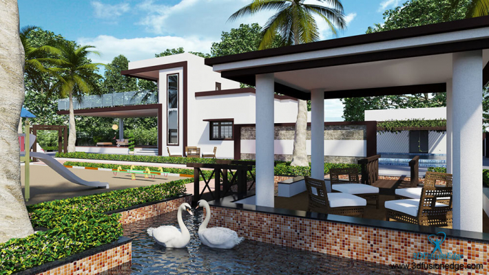 Architectural Home Design — 3DFusionedge — New Delhi, India
