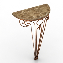 console patrizia 3D Model Preview #460d104a