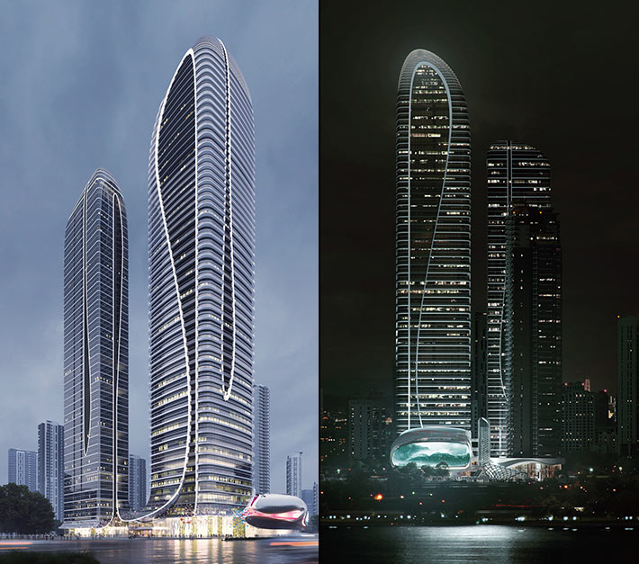 Zhanjiang Yun Hai No. 1 Tower by Aedas, Zhanjiang, China