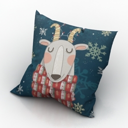 pillow 3 3D Model Preview #58f5897f