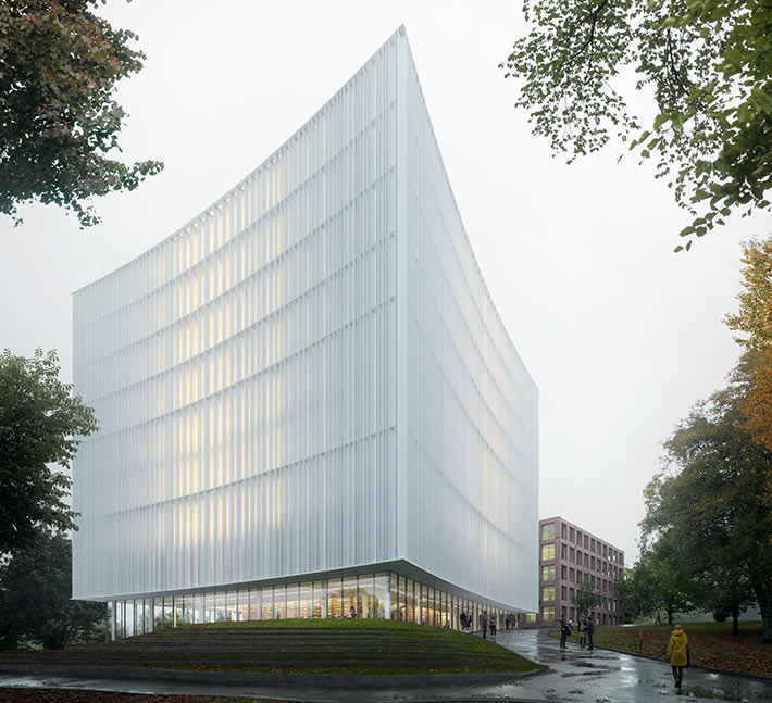 Gothenburg University's library, Gothenburg, Sweden