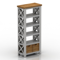 rack moonzana shelf 3D Model Preview #ab5c775a