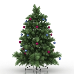 christmas tree hny decor 3D Model Preview #cd1a2b59