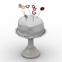 3D Cake preview