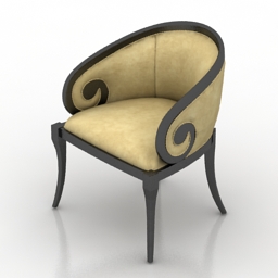3D Armchair preview