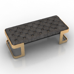seat winfrey bench ottiu beyond upholstery 3D Model Preview #db1db4a6