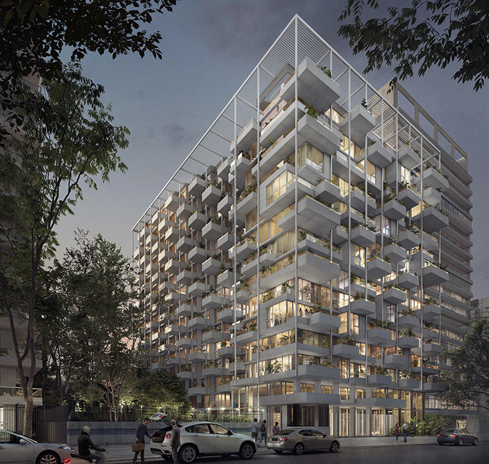 Paseo Gigena mixed-use complex, Buenos Aires, Argentina