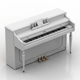3D Piano preview