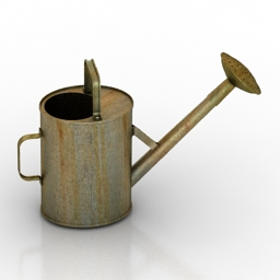 3D Watering can preview