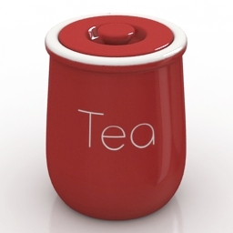 pot tea 3D Model Preview #66bc3488