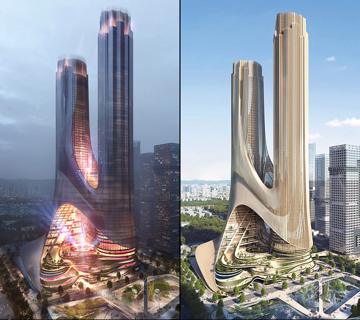 Tower C at Shenzhen Bay Super Headquarters Base, China