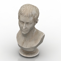 bust sculpture 3D Model Preview #480c6335