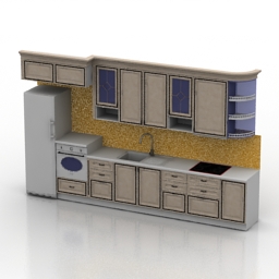 3D Kitchen preview
