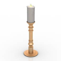 3D Candlestick preview