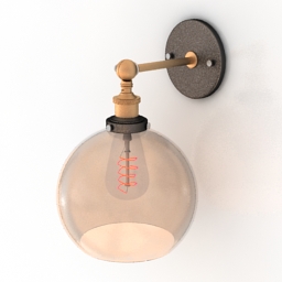 3D Sconce preview