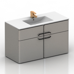 3D Wash-basin preview