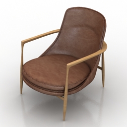 3D Armchair preview