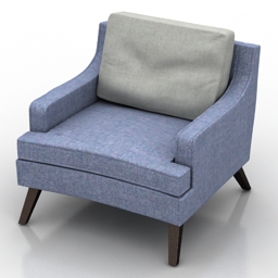 armchair ligne roset 3D Model Preview #f61be1d8