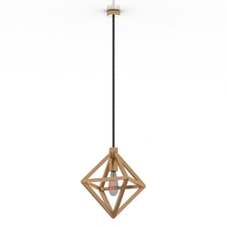 luster prismatic ceiling light 3D Model Preview #f54d5d94