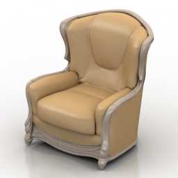 armchair mebbery diso robert 3D Model Preview #5c4eeefe