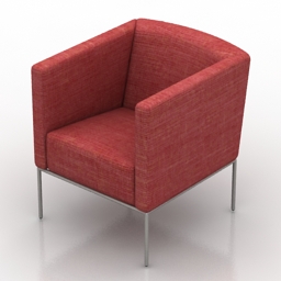 3D Armchair preview