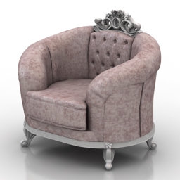 3D Armchair preview
