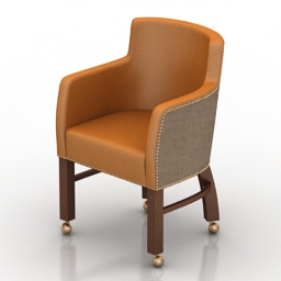 3D Armchair preview