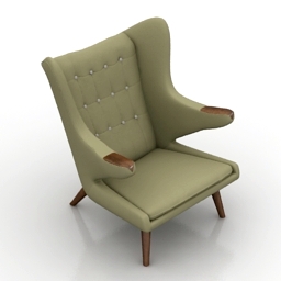 3D Armchair preview