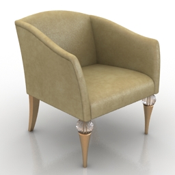 3D Armchair preview