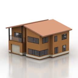 house 3D Model Preview #b891e959