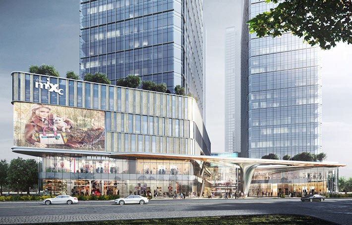 Sungang MixC Market Hall by 10 Design, Shenzhen, China