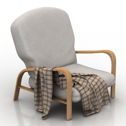 3D Armchair preview