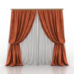 curtain big 3D Model Preview #aba81c85