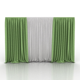 3D Curtain preview