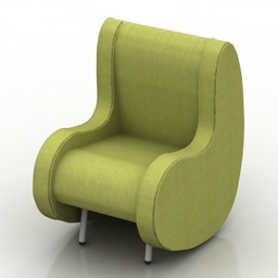 3D Armchair preview