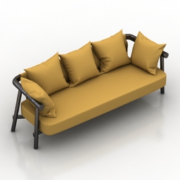 3D Sofa preview