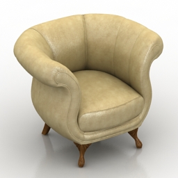 3D Armchair preview
