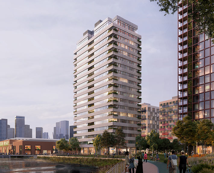 Morden Wharf by OMA, London, England