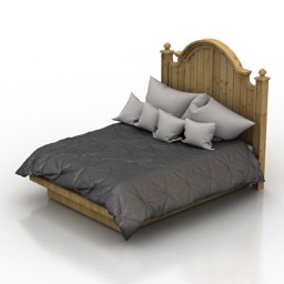 bed 1 3D Model Preview #a6ab747e