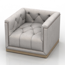 3D Armchair preview