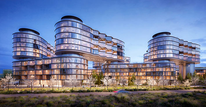 SBERCITY residential complex, Moscow, Russia