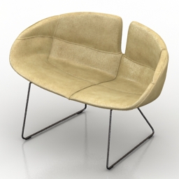 3D Armchair preview